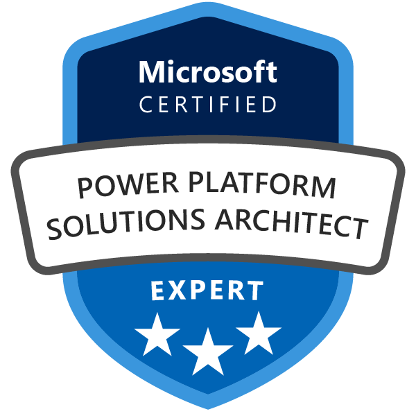 Power Platform Solution Architect Badge